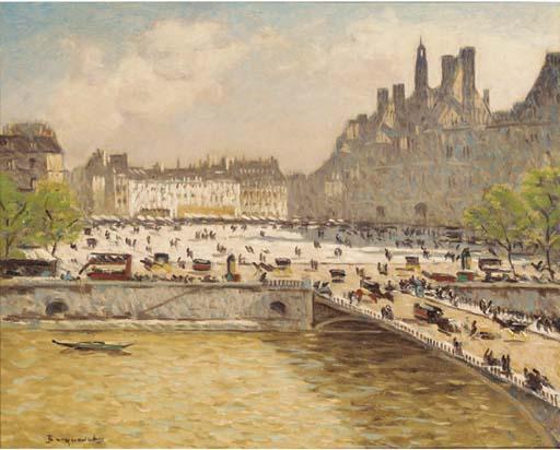 Louis Braquaval - Place de l\'Hotel de Ville, Paris