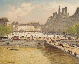 Louis Braquaval - Place de l\'Hotel de Ville, Paris