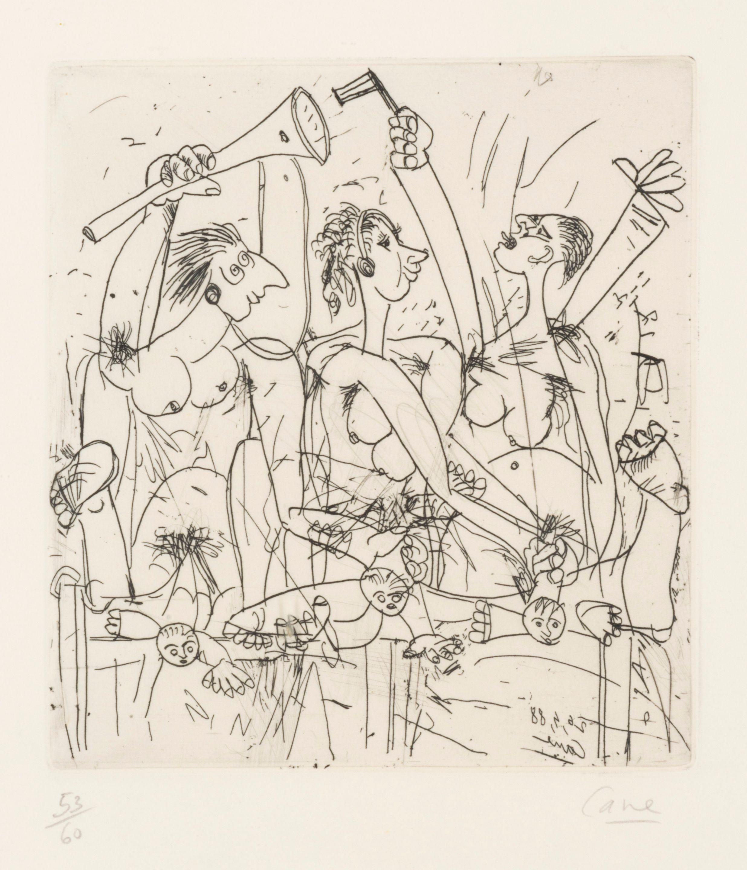 Louis Cane - Sans titre