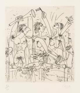 Louis Cane - Sans titre