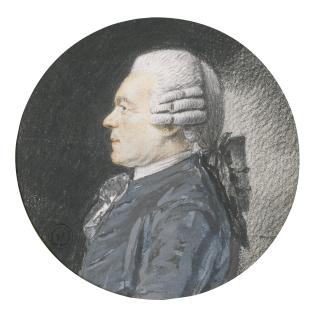 Louis Carrogis - Portrait Of A Man In Profile