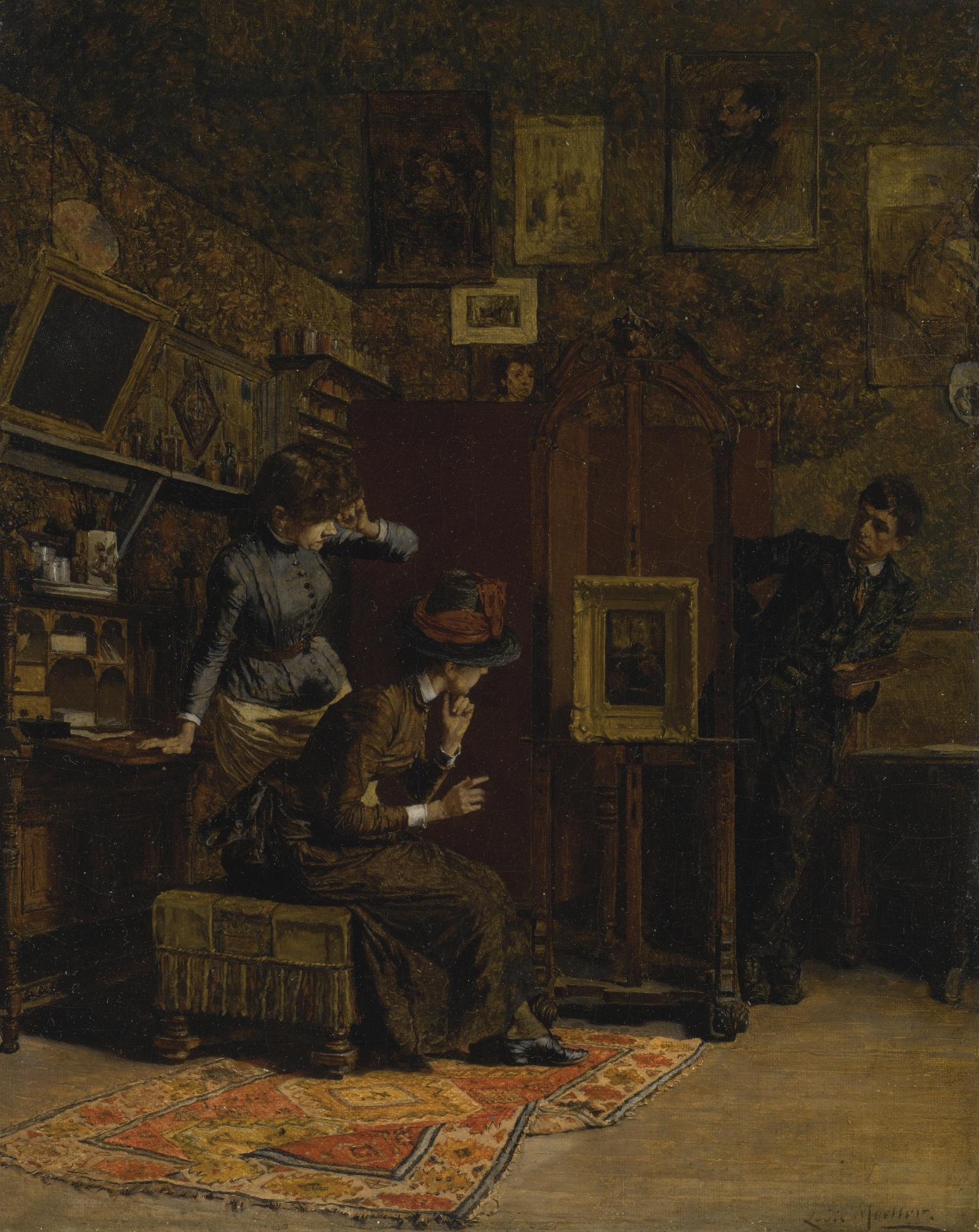 Louis Charles Moeller - The Art Critic