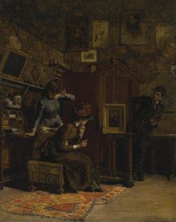 Louis Charles Moeller - The Art Critic