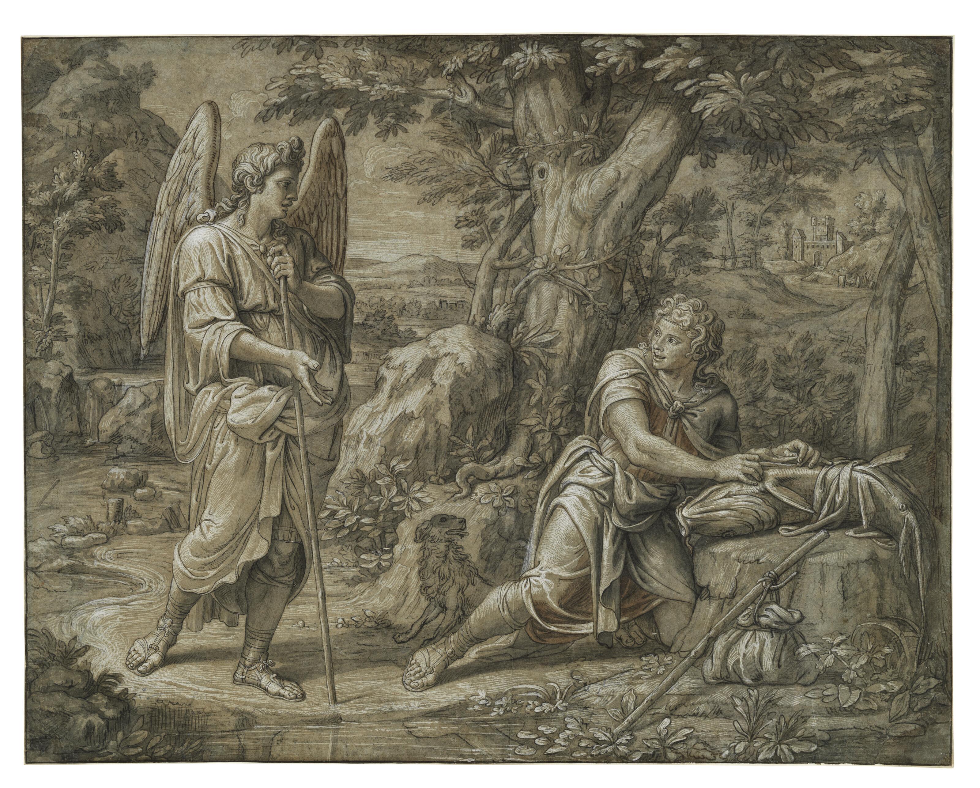 Louis Chéron - Tobias and the Angel