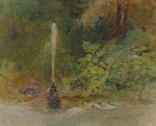 Louis Comfort Tiffany - Fountain at Comfort Lodge, Florida