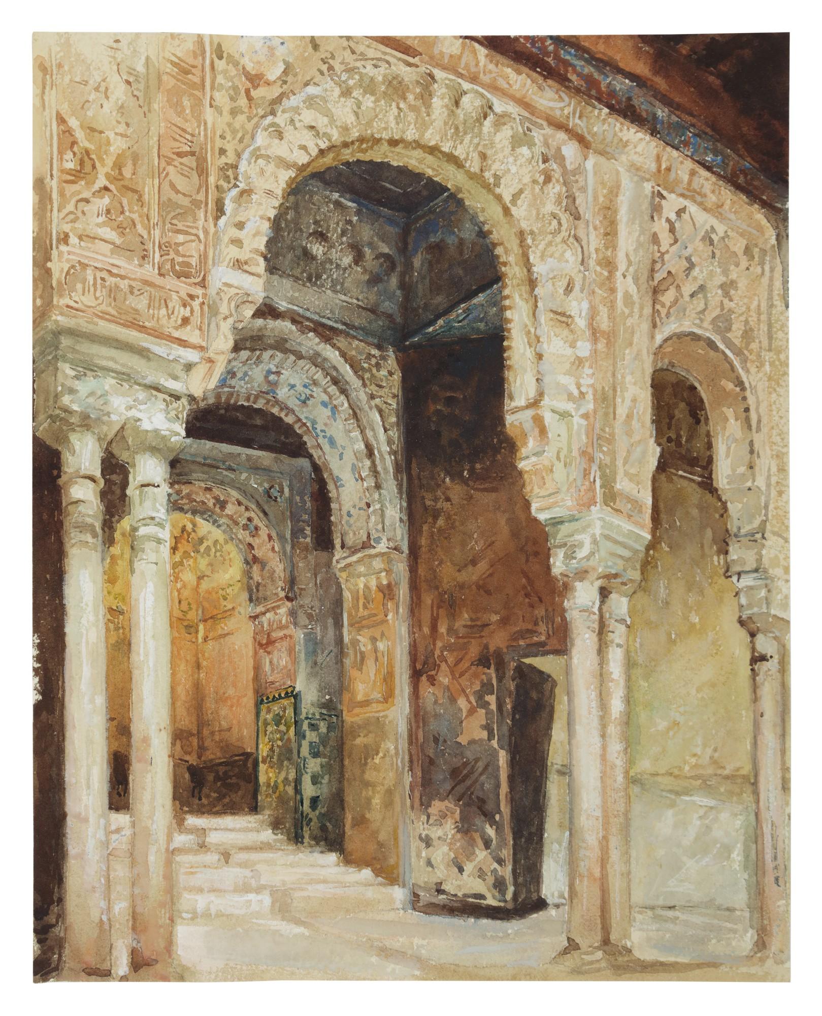 Louis Comfort Tiffany - The Alhambra, Granada (after Henri Regnault)