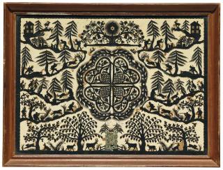 Louis David Saugy - La Chasse, 1939