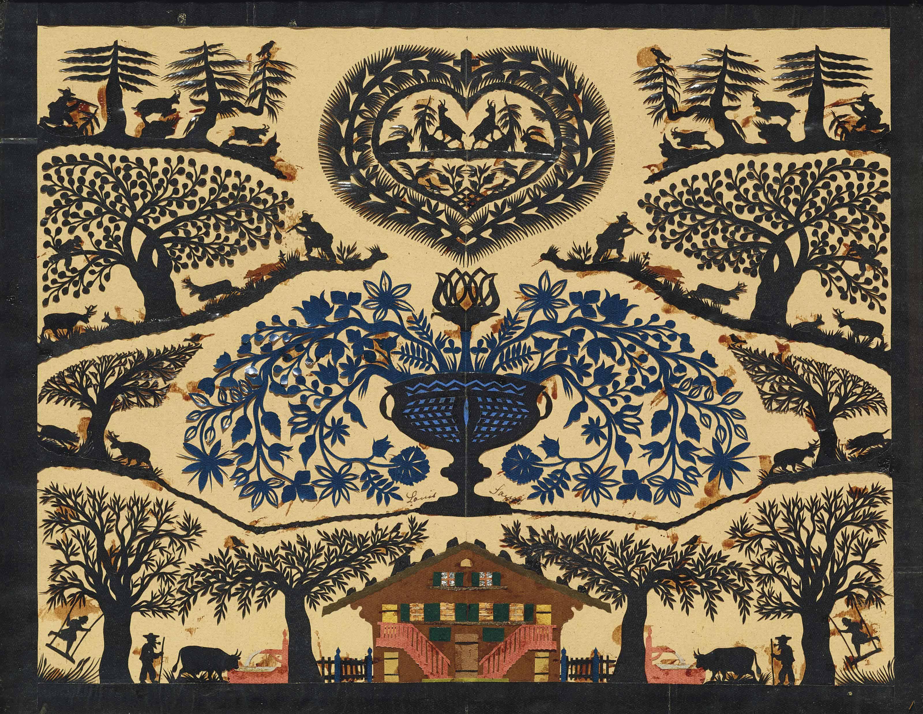 Louis David Saugy - La chasse