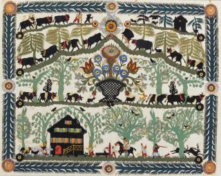 Louis David Saugy - Montée à l\'alpage