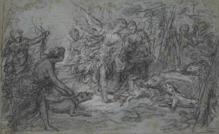 Louis De Boullogne - La Chasse De Diane