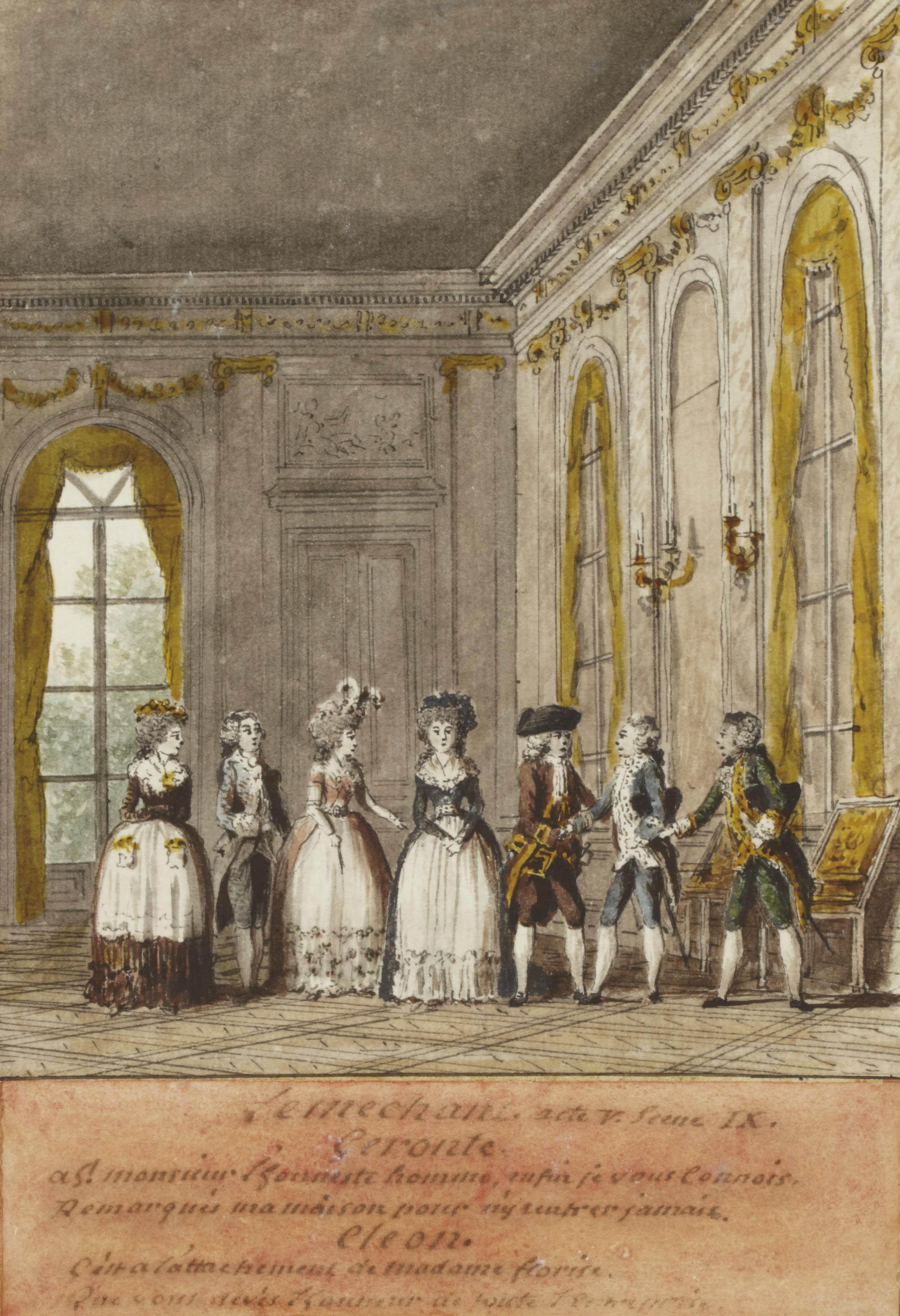 Louis de Carrogis - Le Méchant De Jean-Baptiste-Louis Gresset: Rencontre Entre Géronte Et Cléon