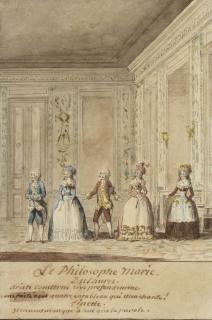 Louis de Carrogis - Scène Du Philosophe Marié De Philippe Néricault Destouches