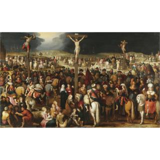 Louis de Caullery - The Crucifixion On Mount Calvary