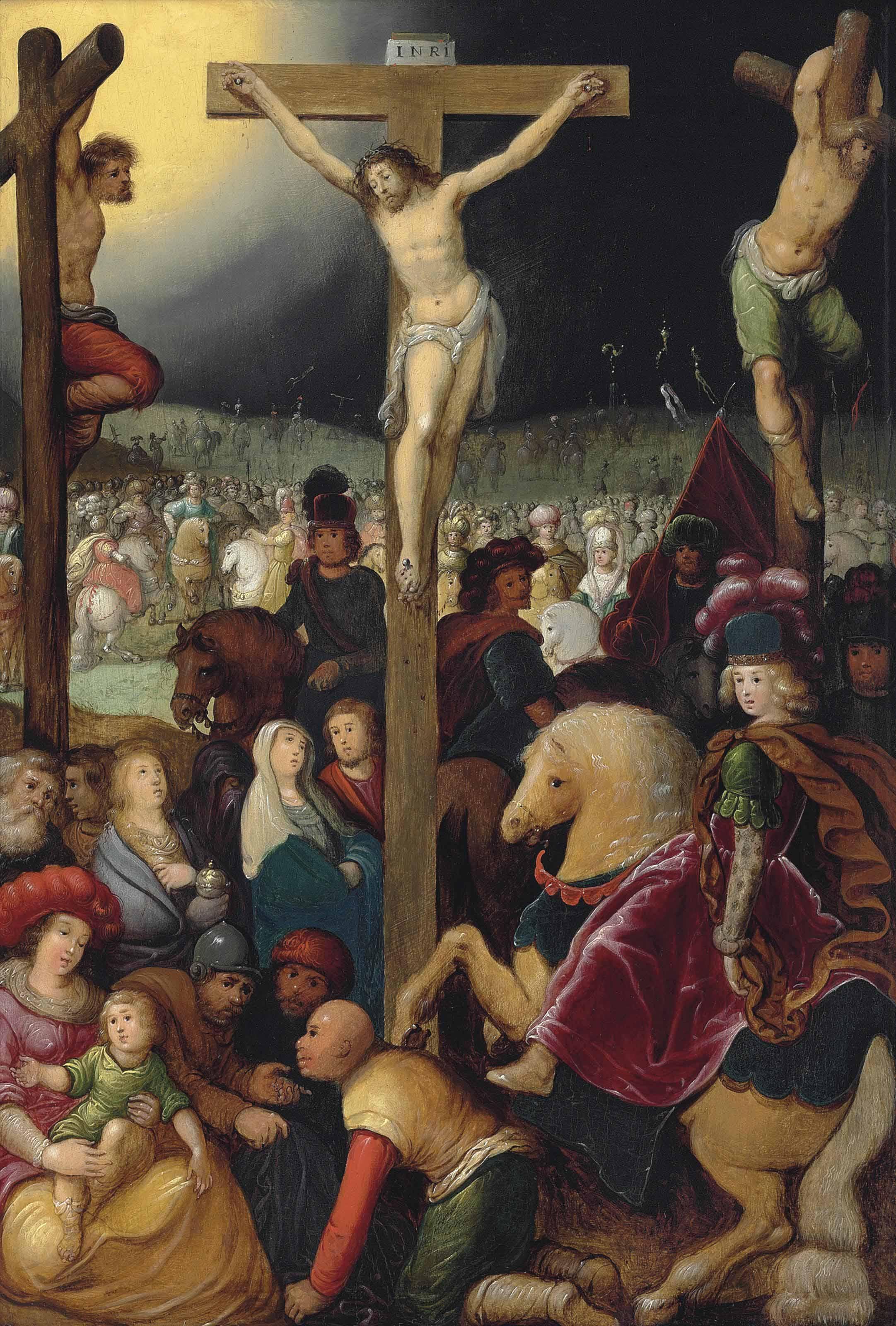 Louis De Caullery - The Crucifixion