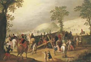 Louis De Caullery - The Road to Calvary