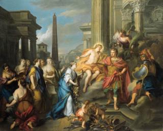 Louis De Silvestre - Augustus closing the Temple of Janus