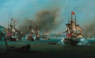 Louis Dodd - The Battle of Porto Bello, 21st November 1739