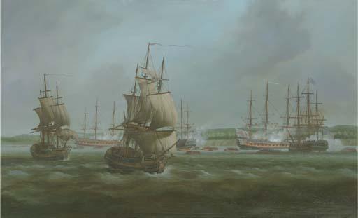 Louis Dodd - The Occupation of Rhode Island, 1776