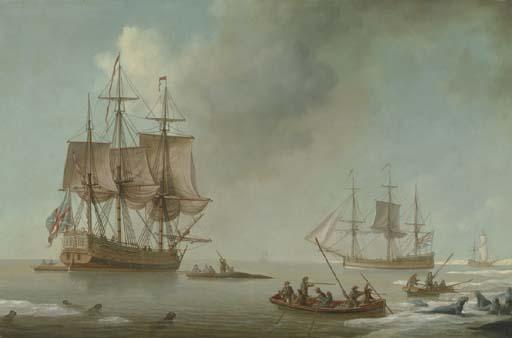 Louis Dodd - The Whaling Fleet in Polar Waters