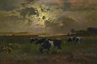 Louis Douzette - Auf den Prerower Dünen.
