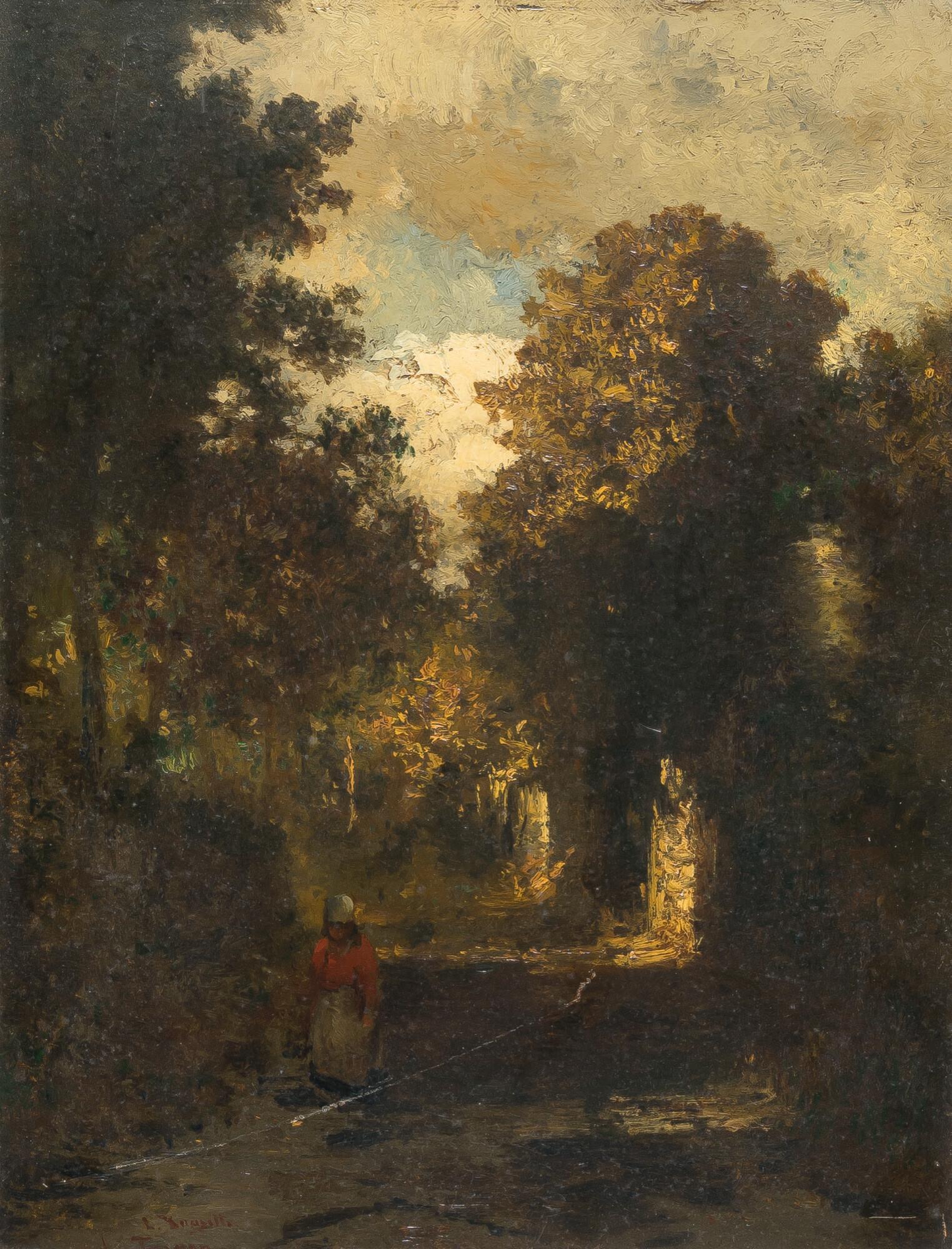 Louis Douzette - Der Waldspaziergang