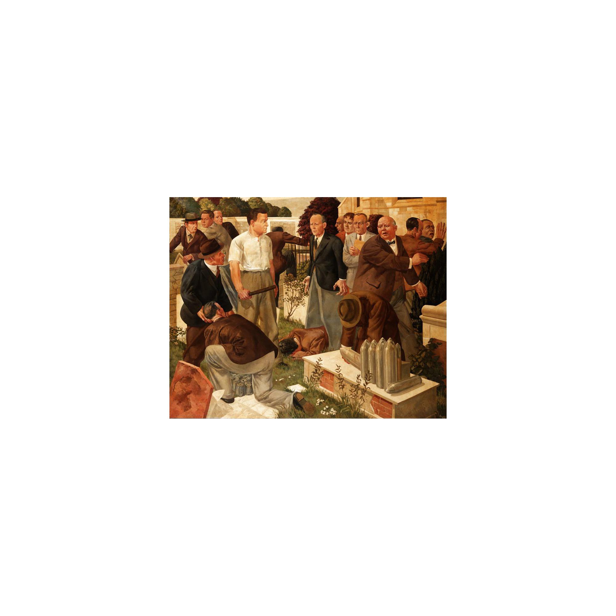 Louis Duffy - Christ Turning Out The Money Lenders