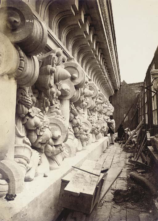 Louis-Emile Durandelle - Le Nouvel Opéra de Paris, sculpture ornementale
