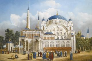 Louis-Emile Pinel de Grandchamp - French The Nusretiye Mosque