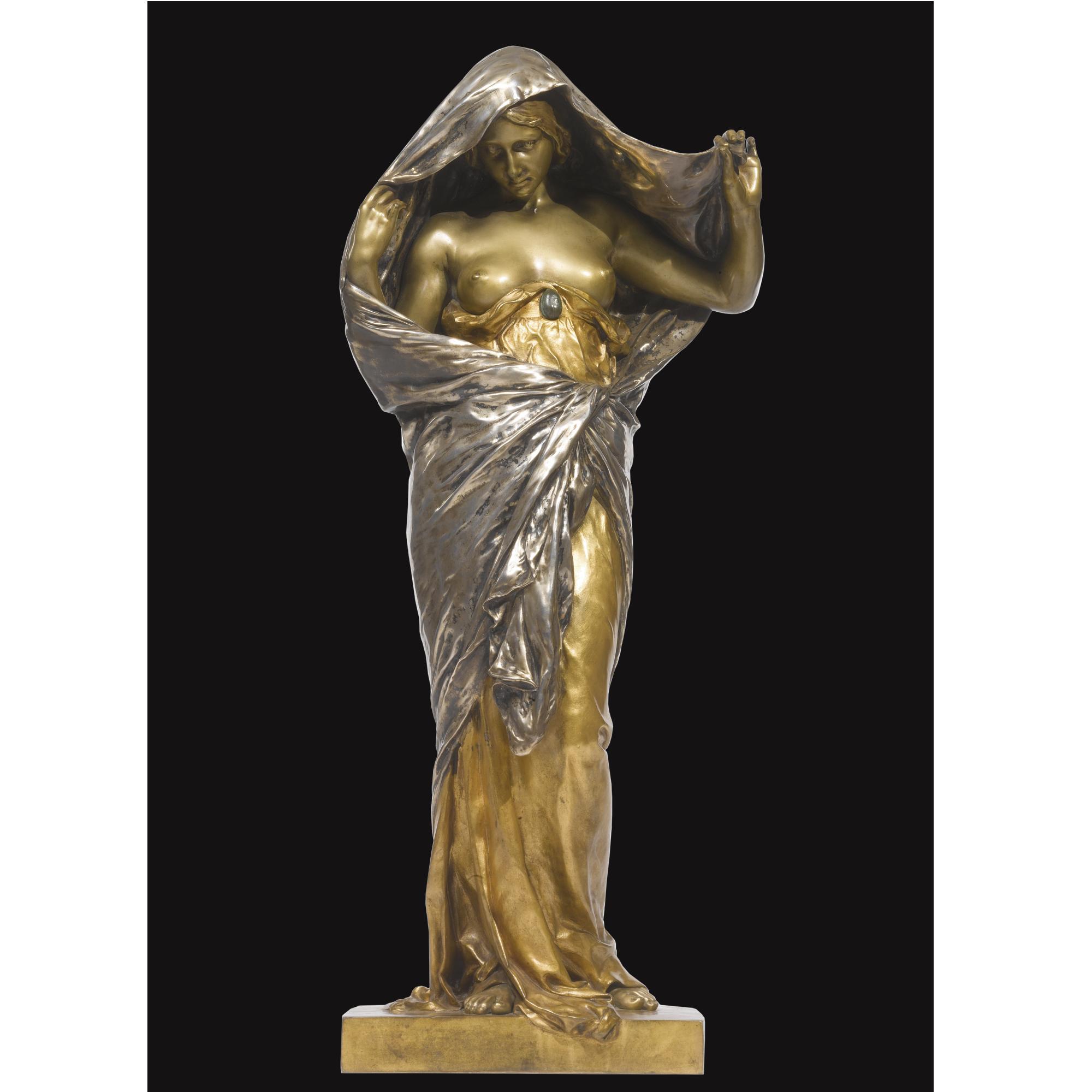 Louis-Ernest Barrias - French La Nature Se Devoilant Devant La Science