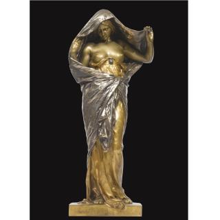 Louis-Ernest Barrias - French La Nature Se Devoilant Devant La Science