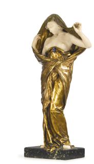 Louis-Ernest Barrias - French la Nature Se Dévoilant Devant La Science