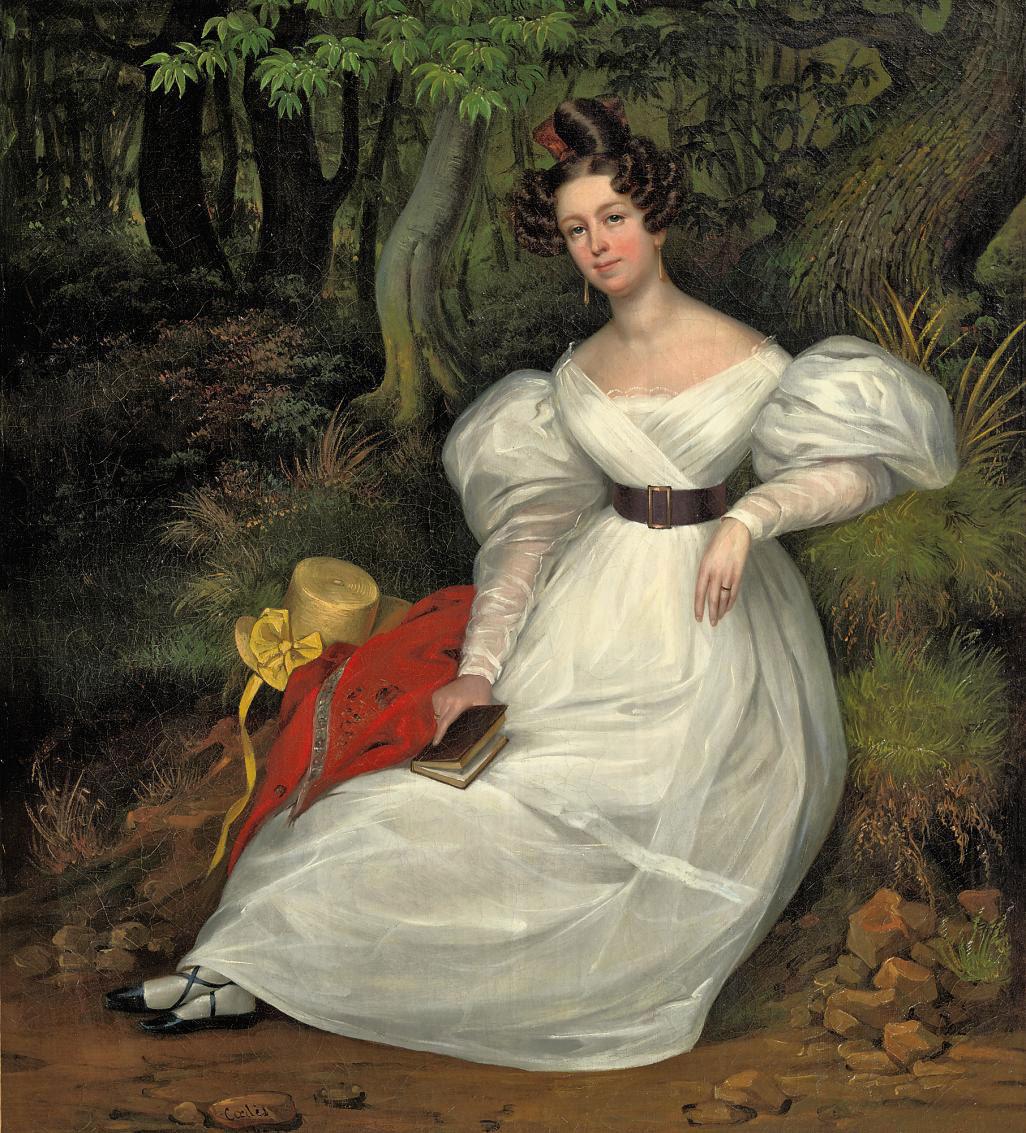 Louis-Eugène Coedes - A moment of contemplation