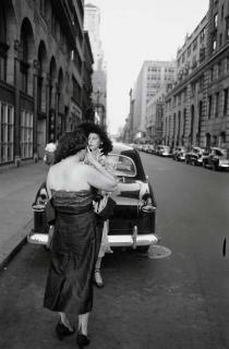 Louis Faurer - 56th Street Behind City Center on a Sunday, 1951