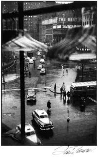 Louis Faurer - Union Square, NY, NY; and Third Avenue El Station at 53rd St., NY, NY (c.1947)