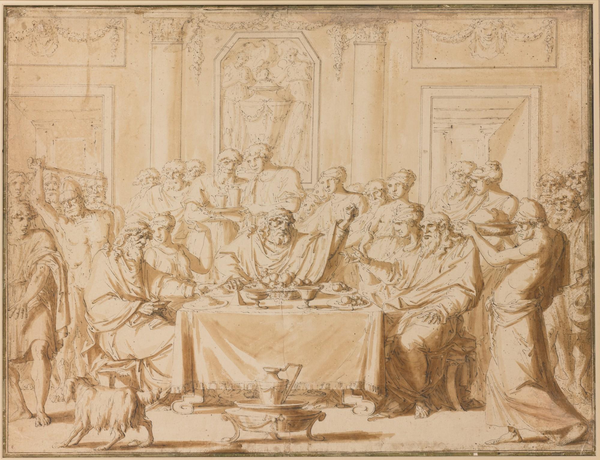 Louis-Félix De La Rue - The Feast