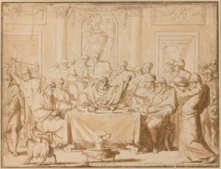 Louis-Félix De La Rue - The Feast