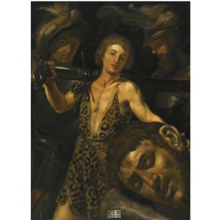 Louis Finson - David With The Head Of Goliath