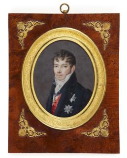 Louis François Aubry - Portrait of a gentleman