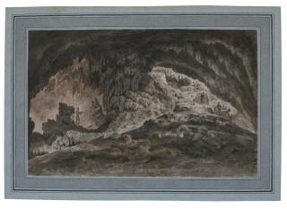 Louis François Sébastien Fauvel - The Cave Of Pan At Sounion, Greece