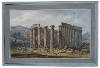 Louis François Sébastien Fauvel - The Temple Of Apollo At Bassae