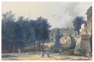 Louis-Gabriel Moreau - View Of The Entry To The Champs-Elysées