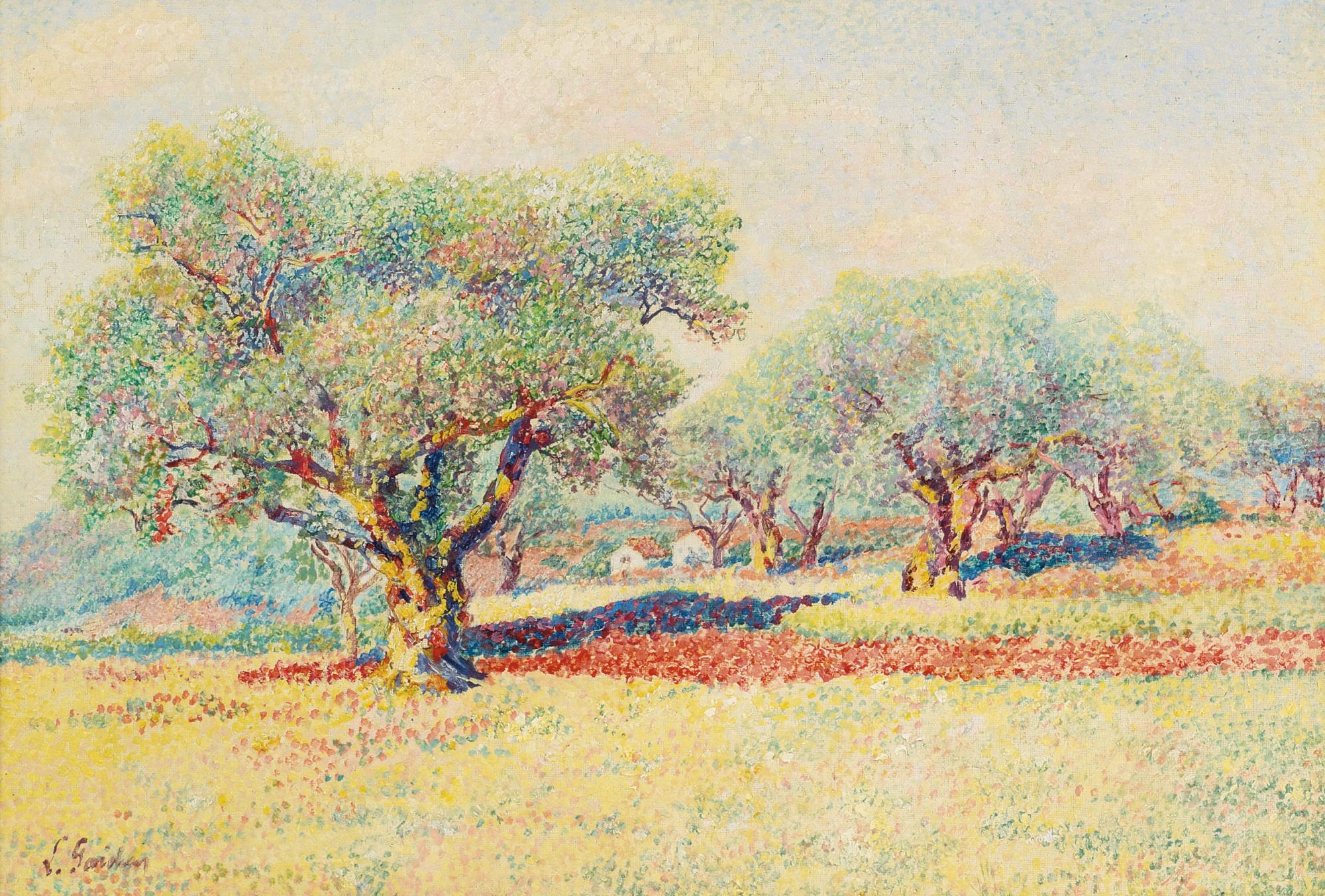 Louis Gaidan - Paysage Provençal