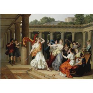 Louis Gauffier - Ulisse Scopre Achille Tra Le Figlie Di Licomede