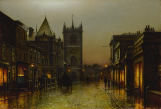 Louis Grimshaw - Street Scene