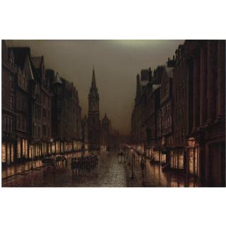 Louis Grimshaw - The Royal Mile, Edinburgh