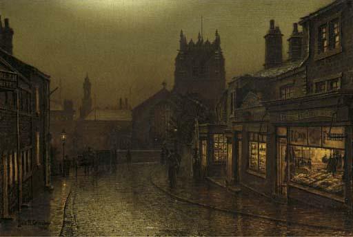 Louis Grimshaw - View of Bradford