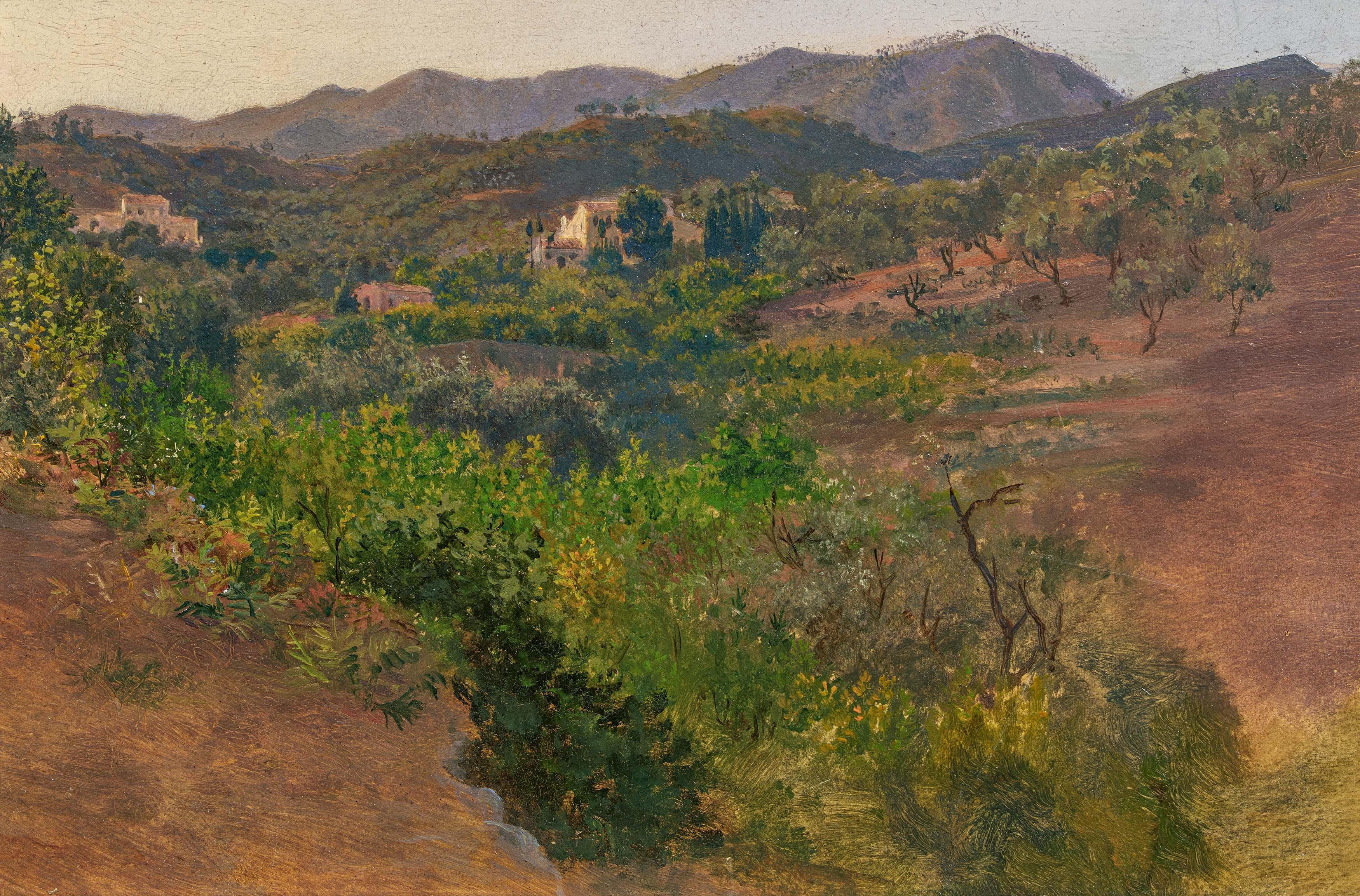 Louis Gurlitt - Abend auf Sizilien.