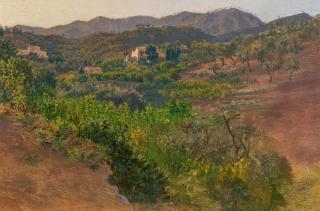 Louis Gurlitt - Abend auf Sizilien.