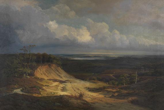 Louis Gurlitt - Heidelandschaft in Jütland