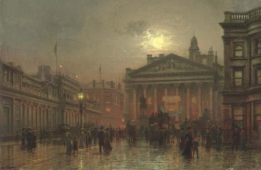 Louis H. Grimshaw - The Royal Exchange, Glasgow
